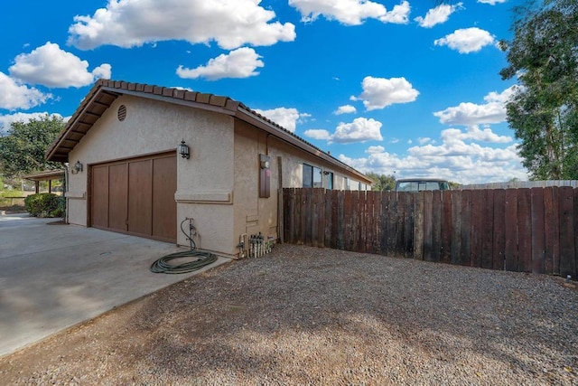 view of property exterior