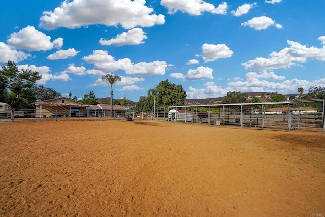 surrounding community featuring a rural view