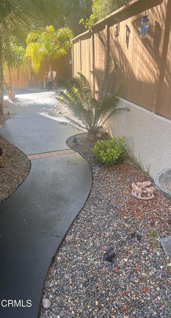 6767 Pheasant Ln, Oak Park, CA 91377 - fenced backyard featuring a patio area