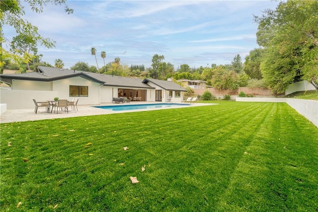 exterior space with a patio