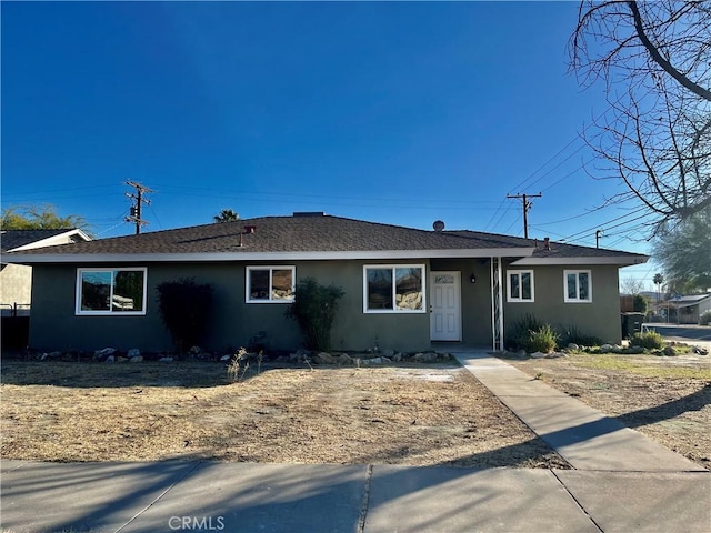 view of ranch-style house