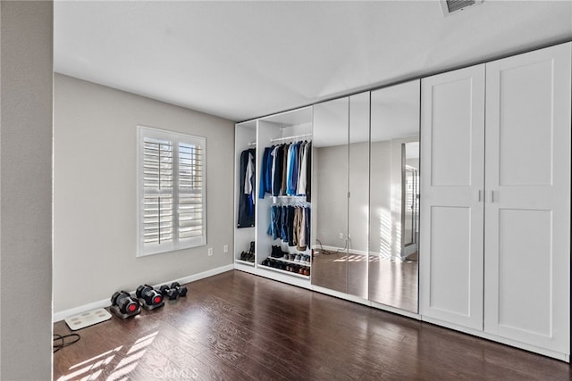 view of closet