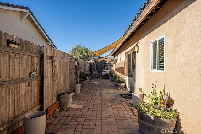 view of patio