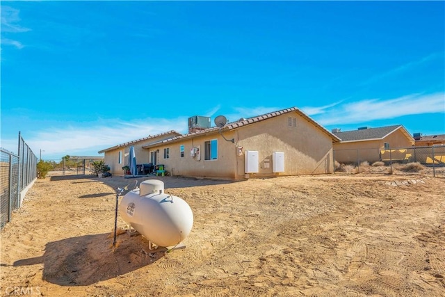 view of rear view of property