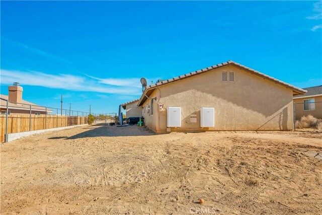 view of rear view of house