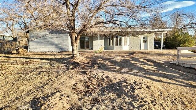 view of rear view of house