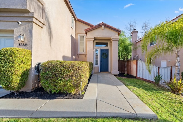 view of property entrance