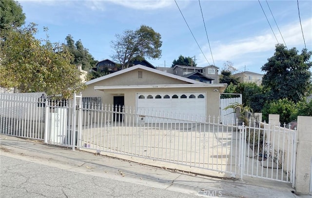 view of ranch-style house