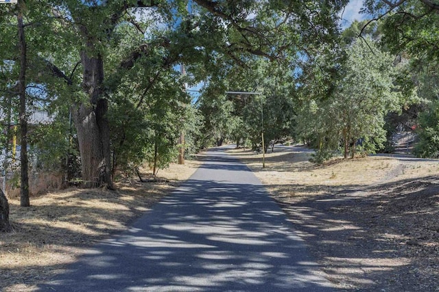 view of road