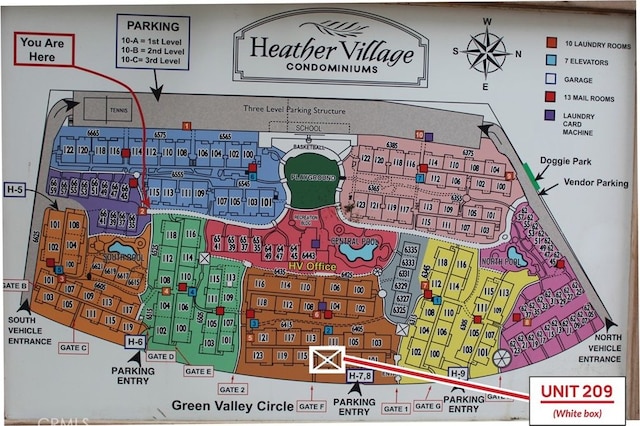 6405 Green Valley Cir Unit 209, Culver City, CA 90230 - map / location of property area