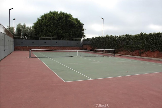 6405 Green Valley Cir Unit 209, Culver City, CA 90230 - view of tennis court featuring fence