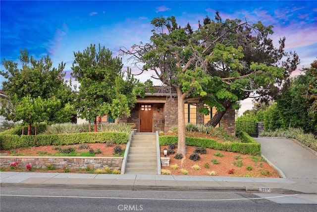 view of front of house