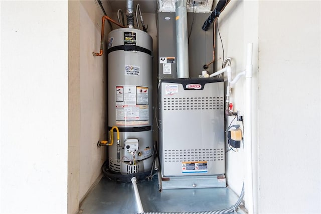 utilities featuring secured water heater