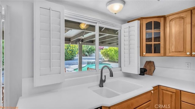 kitchen featuring sink