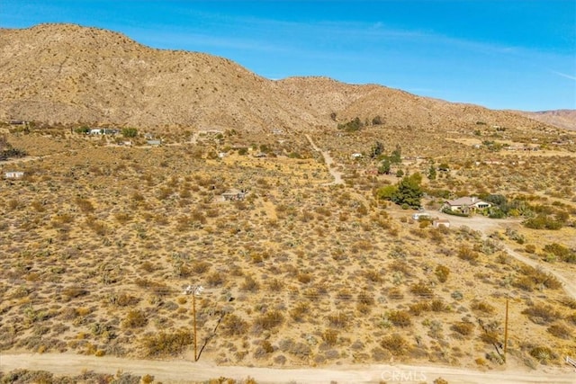 view of mountain feature