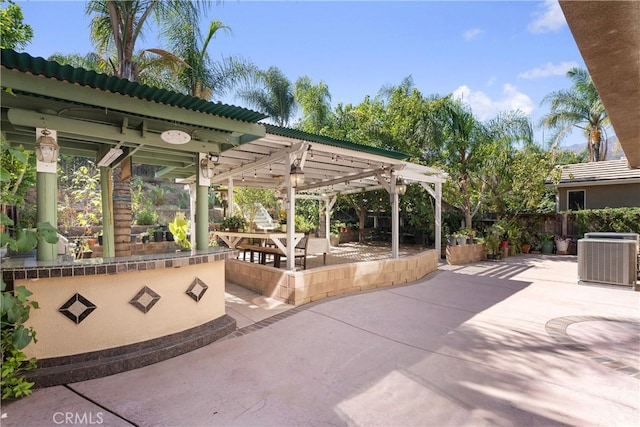 view of home's community featuring a patio