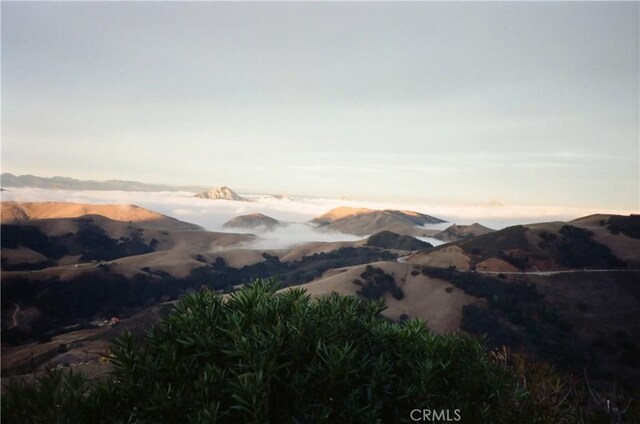 view of mountain feature