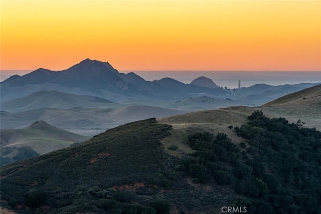 view of mountain feature