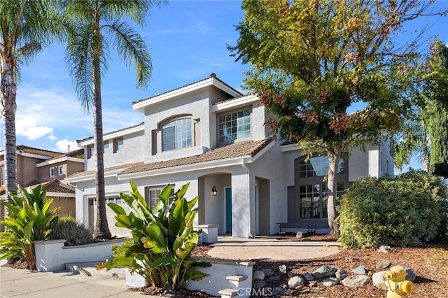 view of mediterranean / spanish house