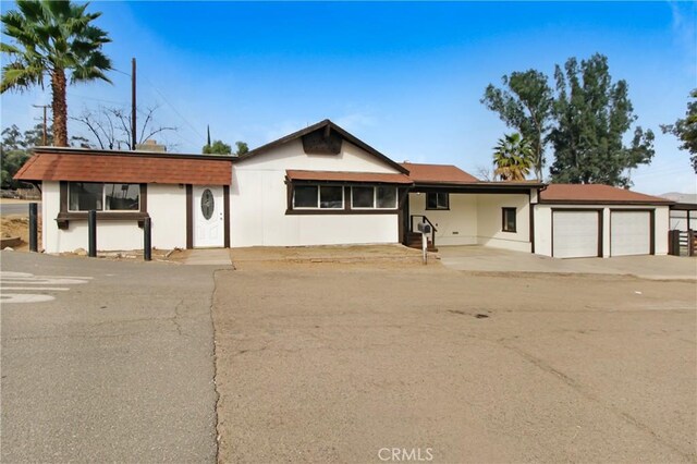 view of ranch-style home