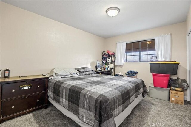 bedroom featuring carpet flooring