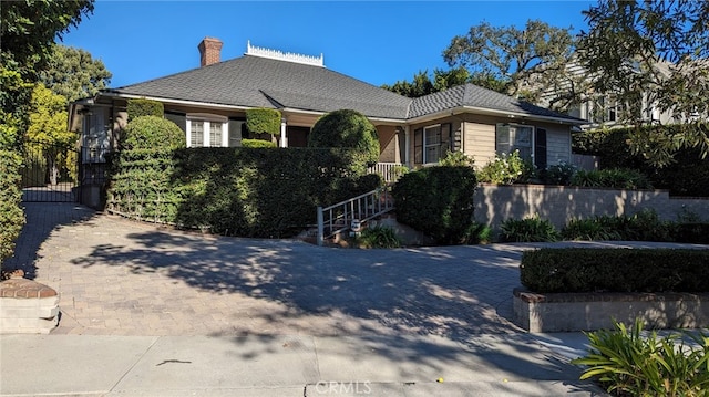 view of front of house