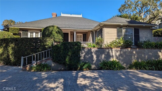 view of front of house