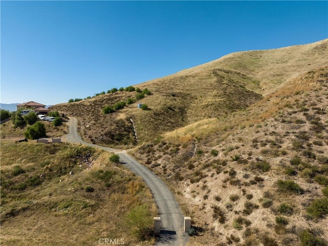 view of mountain feature