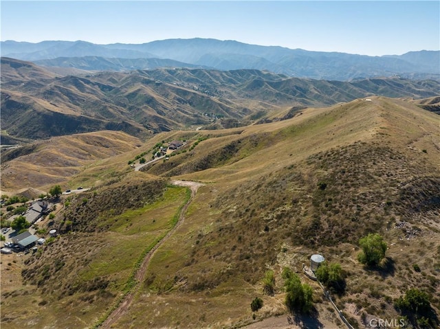 view of mountain feature