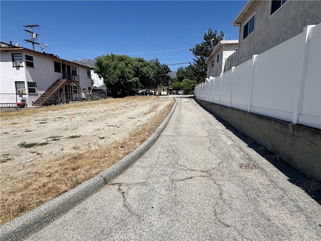 view of street