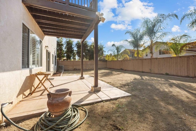 view of patio