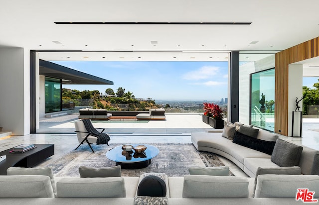 view of patio / terrace with an outdoor living space