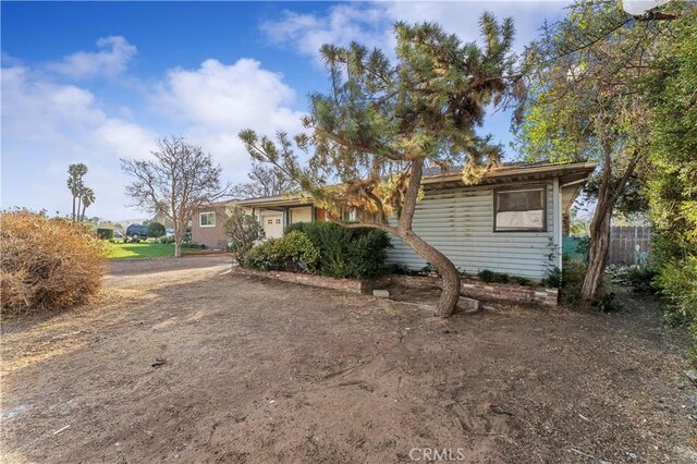 view of ranch-style home