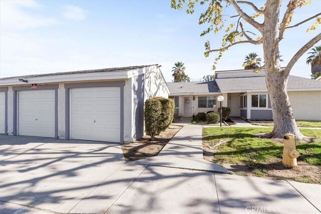 ranch-style house with a garage