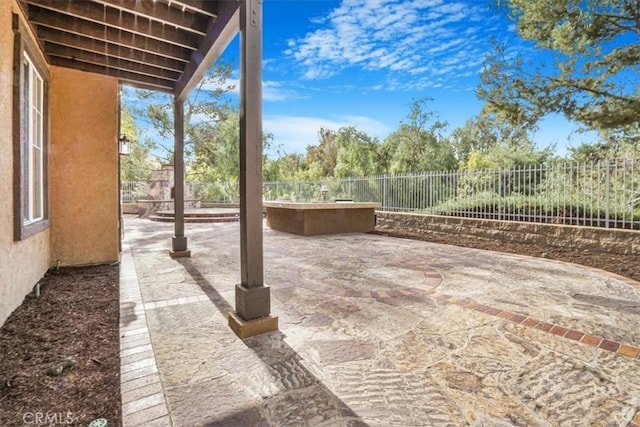 view of patio