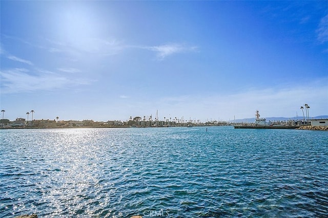 view of water feature