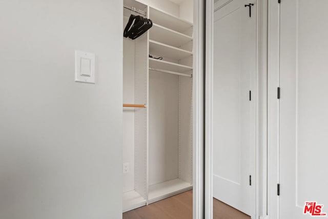 view of closet