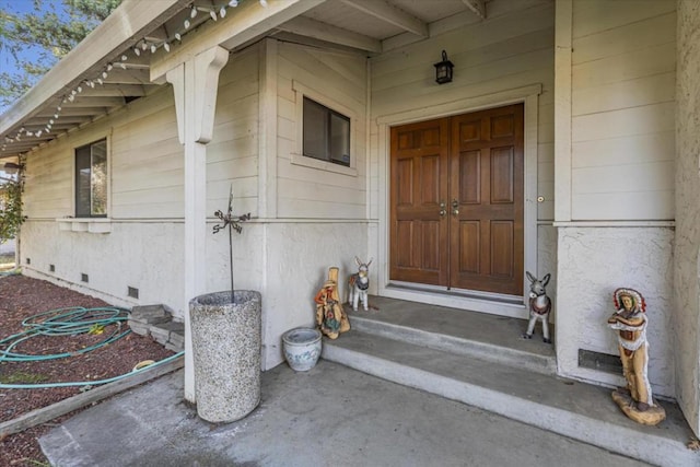 view of entrance to property