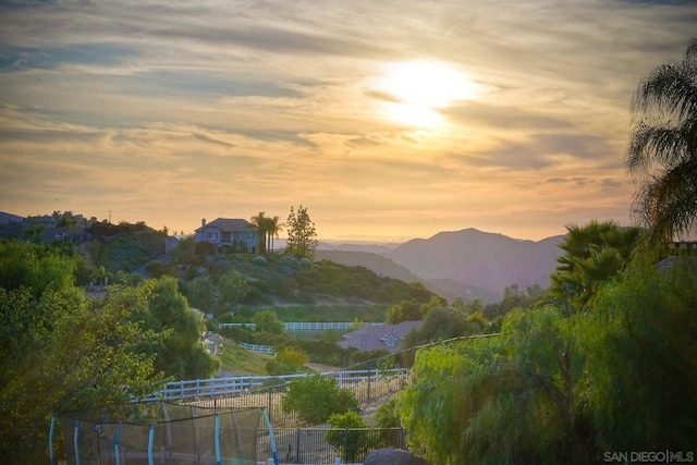 property view of mountains