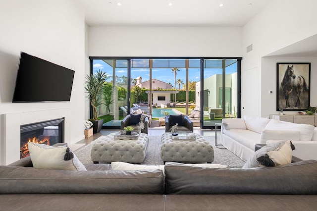 view of living room