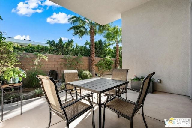 view of patio / terrace