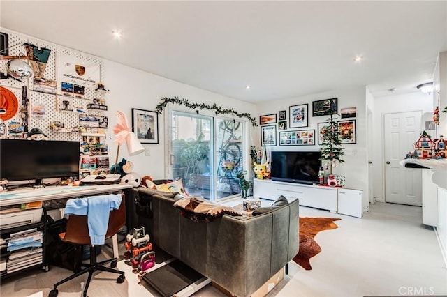 view of living room