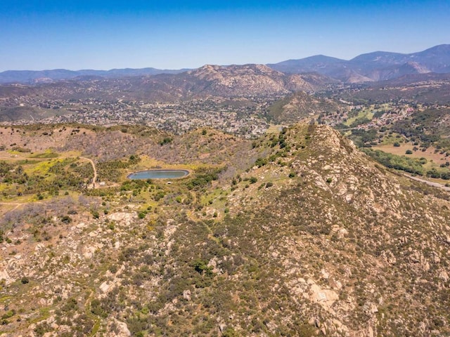 view of mountain feature