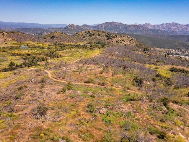 view of mountain feature