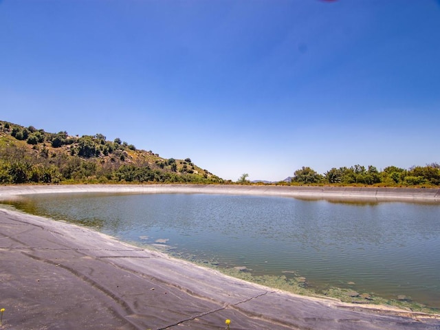 view of water feature