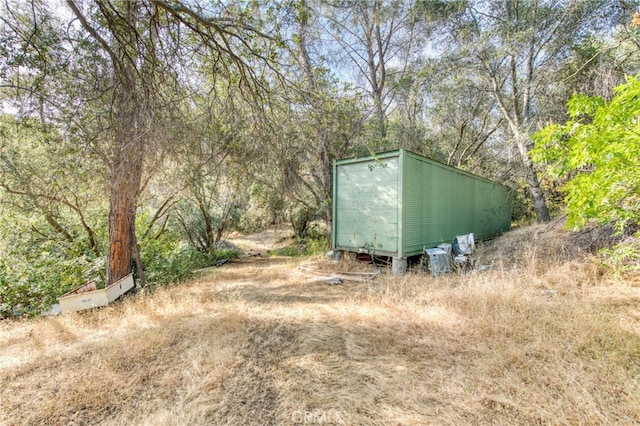 view of outdoor structure