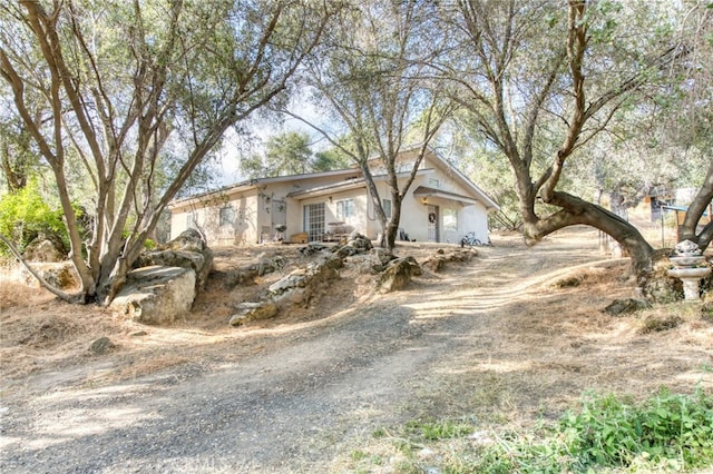 view of ranch-style home