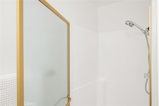 full bathroom with walk in shower