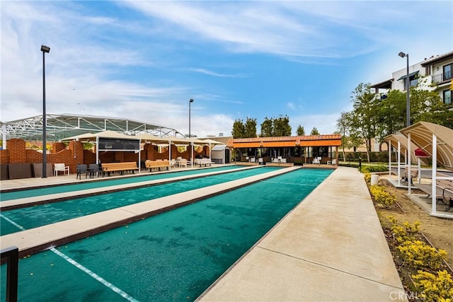 view of swimming pool