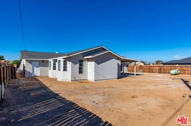 view of rear view of house